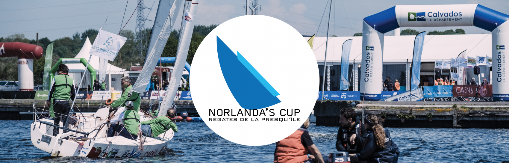 NCUP-bandeau régates Norlanda's Cup Normandie voile Caen