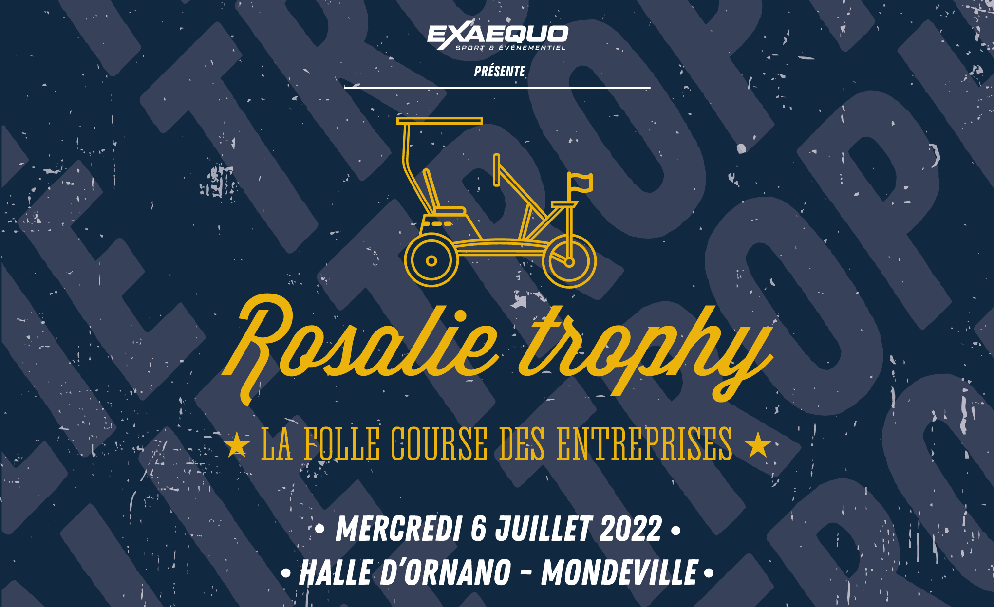 Rosalie Trophy challenge interentreprises mondeville caen Normandie course Exaequo