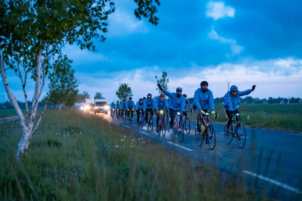 70 ans de CMEG raid entreprise vélo cycliste Caen Le havre