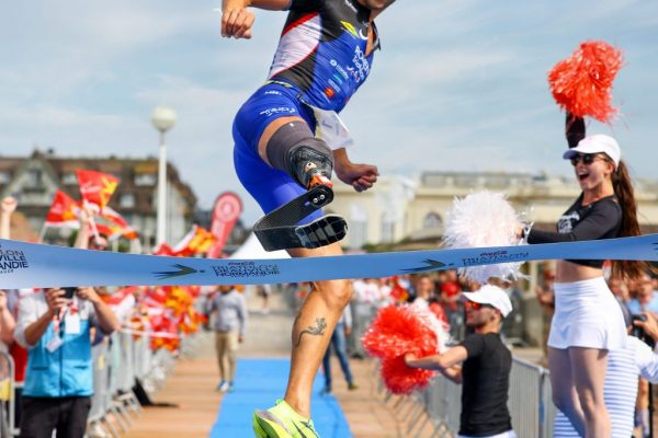 Alexis Hanquinquant champion paralympique vainqueur Deauville Triathlon Normandie Distance olympique DO médaille d'or Jeux Paralympiques